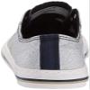 FOCO Navy Midshipmen NCAA Womens Glitter Low Top Canvas Shoes - 8 view 3