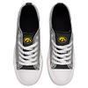 FOCO Iowa Hawkeyes NCAA Womens Glitter Low Top Canvas Shoes - 7 view 3