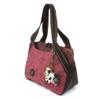 Chala Bowling Bag - Cow - Burgundy view 2