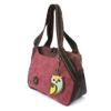 Chala Bowling Bag - Owl-A - Burgundy view 2