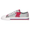 FOCO Ole Miss Rebels NCAA Womens Glitter Low Top Canvas Shoes - 7 view 2