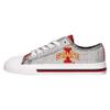 FOCO Iowa State Cyclones NCAA Womens Glitter Low Top Canvas Shoes - 9 view 2