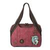 Chala Bowling Bag - Dolphin - Burgundy view 1