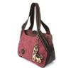 Chala Bowling Bag - German Shepherd - Burgundy view 2