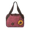 Chala Bowling Bag - Sunflower - Burgundy view 1