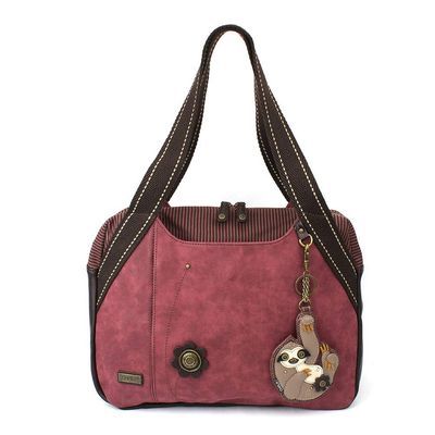 Chala Bowling Bag - Sloth - Burgundy