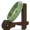 2.39"(60.7 mm) China Certified Grade A Nature Hisui Jadeite Jade Women's Bangle Bracelets 9380 view 2