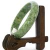 2.39"(60.7 mm) China Certified Grade A Nature Hisui Jadeite Jade Women's Bangle Bracelets 9380 view 3