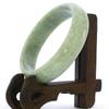 2.39"(60.8 mm) China Certified Grade A Nature Hisui Jadeite Jade Women's Bangle Bracelets 9423 view 1