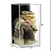 Acrylic Display Case with Black Back, Wall Mount Vertical or Horizontal Display Cases for Collectibles, Figures & Memorabilia, Wall Mounted Display Case Clear Showcase Dim:6" L x 6" W x 24" H (A086) view 2