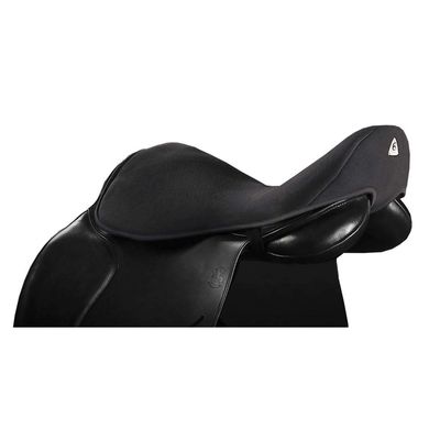 Acavallo Gel in Seat Saver with Dri-Lex, Medium, Black