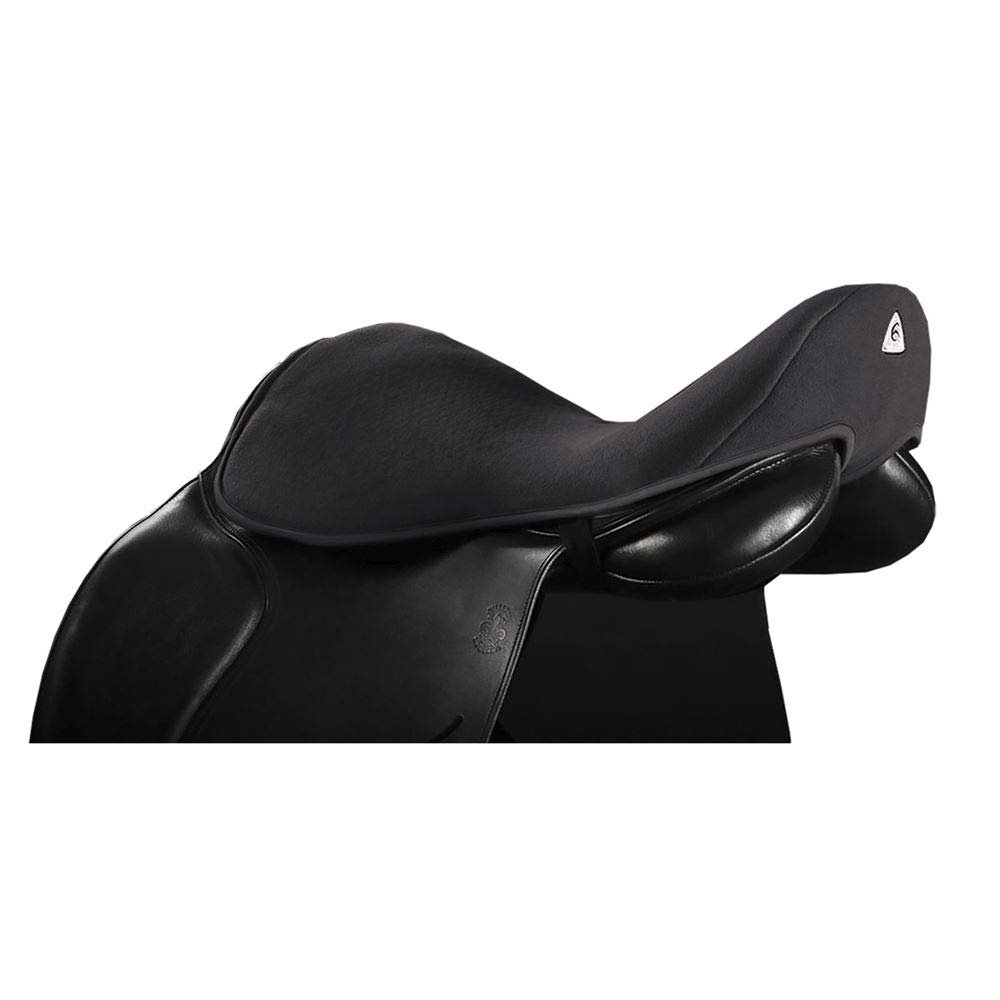 Acavallo Gel in Seat Saver with Dri-Lex, Medium, Black