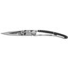 deejo - 37G Folding Pocket Knife with Belt Clip - Latino Skull Design, 3.7-Inch Stainless Steel Blade, Ebony Wood Handle - Lightweight Everyday Carry for Home, Work, and Outdoor Use view 3