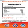 cat Itch Supplement - PET Allergy Relief - for Dogs and Cats - Lucky Itch Solution - Keep Fur Healthy - Turmeric for Cats - 1 Bottle (75 Chewable Tablets) view 2