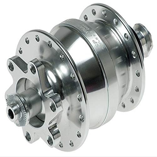 Shutter Precision (SP) Ultra Small Dynamo Hub PD-8 SL 28H S43HUB00106 Silver 28H