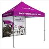 Orbus ZM-TNT-3MX3M-FLL-WLL-BLK Zoom Economy & Standard 10 Popup Tent Full Wall - Black view 1