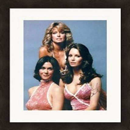 Sports Memorabilia Autograph Warehouse 377422 8 x 10 in. Jaclyn Smith Autographed Matted & Framed Photo - Charlies Angels No.SC2