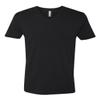 Next Level Mens Premium Short Sleeve V-Neck, 3200 -Black, X-Large view 1