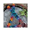 Circle Y Infinity Wrap Bead Browband Headstall for Horse, Sunset view 4