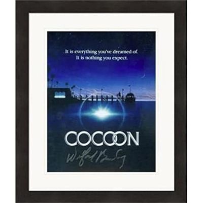 Autograph Warehouse 422282 Wilford Brimley Autographed 8 x 10 in. Photo Cocoon No.SC2 Matted & Framed