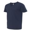 Next Level Mens Premium Short Sleeve V-Neck, 3200 -Midnight Navy, X-Large view 2