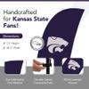 Kansas State Wildcats College Sports Printed Feather Flag - NCAA Licensed - Super Polyester - School Banner (Purple, White) (7.5' Spike Base) view 2