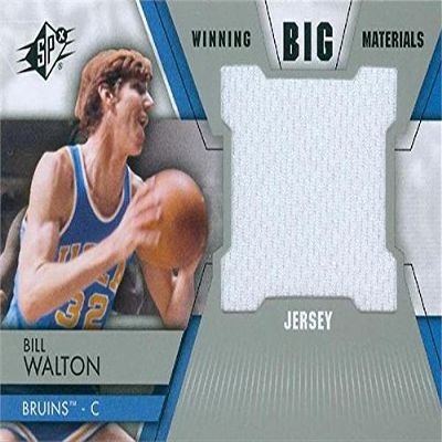 Autograph Warehouse 466622 Brad Daugherty Player Worn Jersey Patch Basketball Card44; North Carolina Tar Heels - 2014 Upper Deck Winning Big Materials No.WMBD