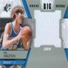 Autograph Warehouse 466622 Brad Daugherty Player Worn Jersey Patch Basketball Card44; North Carolina Tar Heels - 2014 Upper Deck Winning Big Materials No.WMBD view 1
