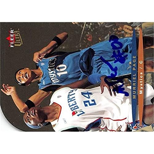 Autograph Warehouse 444564 2003 Fleer Ultra 47 Murriel Page Autographed Basketball Card