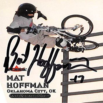 Autograph Warehouse 366739 Mat Hoffman Autographed Trading Card - 2002 Fleer Adrenaline-72