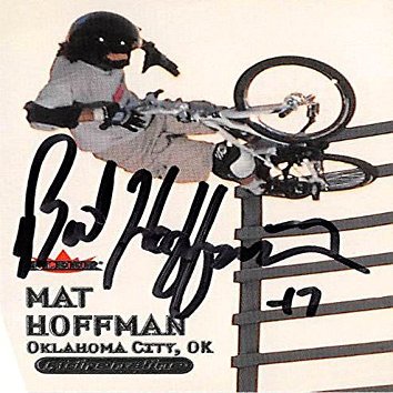 Autograph Warehouse 366739 Mat Hoffman Autographed Trading Card - 2002 Fleer Adrenaline-72