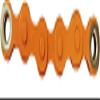 BR Tools 57BCC410BO Bicycle Chain44; Orange view 1