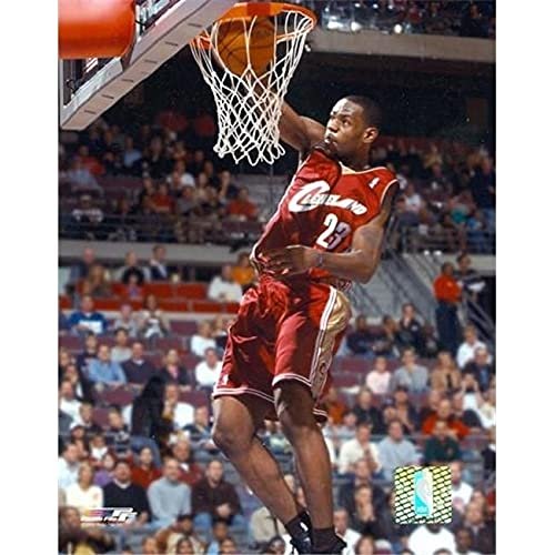 Autograph Warehouse 443257 8 x 10 in. Cleveland Cavaliers No.2 Lebron James Photo Frame