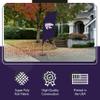 Kansas State Wildcats College Sports Printed Feather Flag - NCAA Licensed - Super Polyester - School Banner (Purple, White) (7.5' Cross Base) view 3