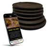 TOFL Baseball Glove Lace Kit | Leather Lacing for Baseball & Softball Glove Repair - 72" Long Strips - Dark Brown 6 view 1