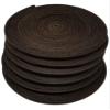 TOFL Baseball Glove Lace Kit | Leather Lacing for Baseball & Softball Glove Repair - 72" Long Strips - Dark Brown 6 view 3