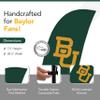 Baylor Bears College Sports Printed Feather Flag - NCAA Licensed - Super Polyester - School Banner (Green) (7.5' Cross Base) view 2