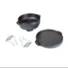 Lodge 14 Inch Cast Iron Cook-It-All, Black view 2