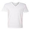 Next Level Mens Premium Short Sleeve V-Neck, 3200 -White, Large view 1