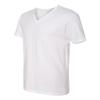 Next Level Mens Premium Short Sleeve V-Neck, 3200 -White, Large view 2