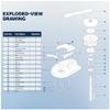 Five Oceans FO3711 Pressure Finger Assembly for Windlass FO-3711 view 2