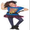 Forum Novelties Girl's Totally 80's Costume, Large view 1