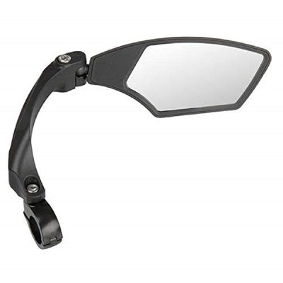 Spy Space Bicycle Mirror, right side mount, Black