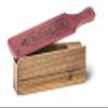 Hunters Specialties HS Strut Slingblade Walnut Turkey Clucks Cutts Yelps Purrs High Pitch Hunting Single-Sided Box Call, Brown view 1