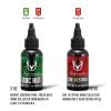 Hunters Specialties Buck Bomb Rut Kit Liquid Scents w/4 Spike Wicks | 2oz Natural Doe 'N Estrus & 2oz Natural BucRut Scent Attractants for Hunting view 2