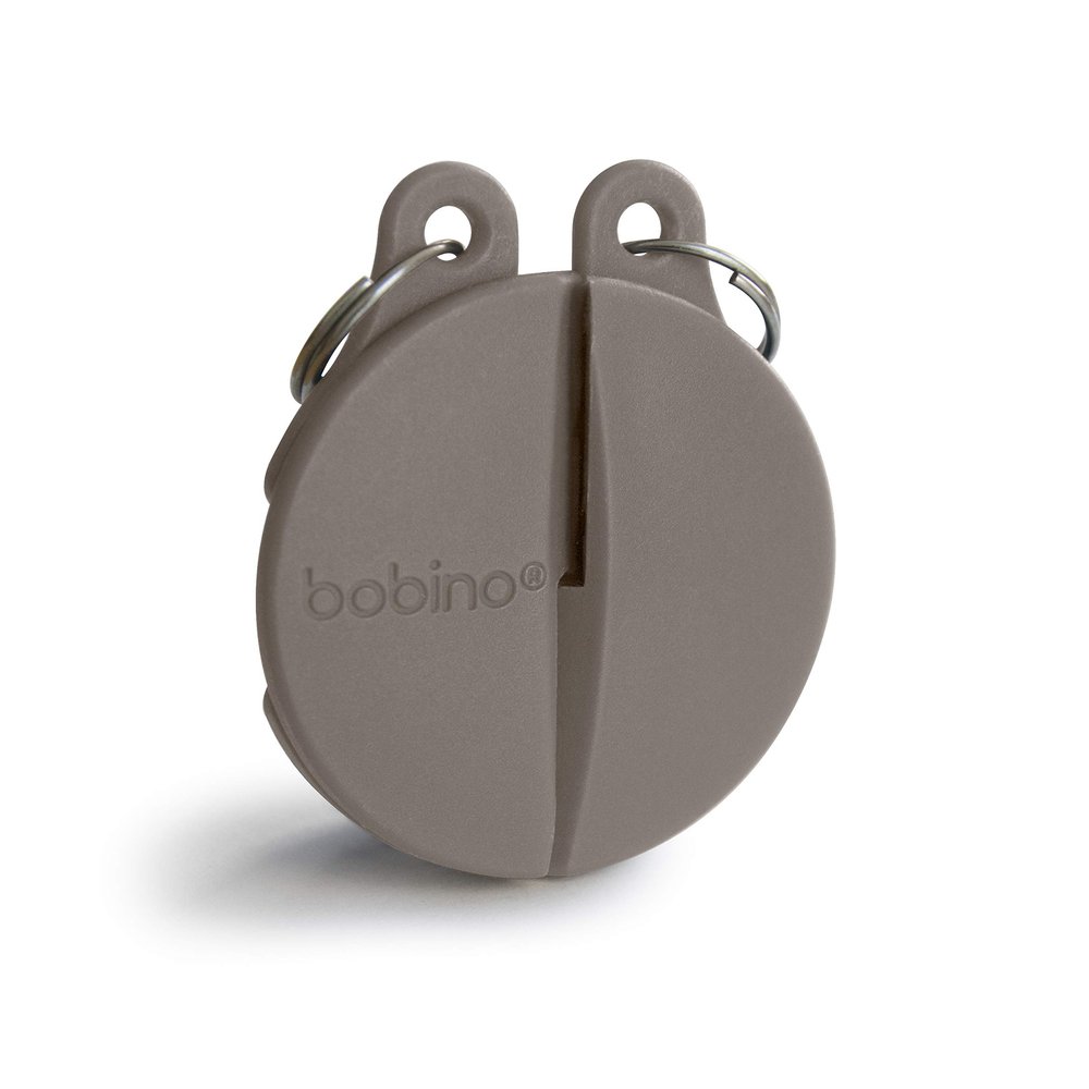 Bobino Zipper Clip | Anti Theft Purse & Backpack Lock | Anti Pickpocket | Travel Essentials | Purse and Backpack Safety | Travel Safety | 2 Pack Slate