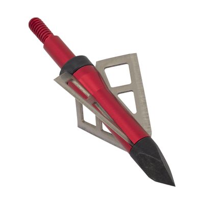Allen Company Velox Photon 3-Blade Broadheads, 3-Pack, 125 Grains, Red