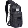 G4Free EDC Bag Tactical Sling Bag Backpack Molle Chest Shoulder Assault Pack Rectangular Outdoor Daypack(Black) view 1