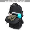 G4Free EDC Bag Tactical Sling Bag Backpack Molle Chest Shoulder Assault Pack Rectangular Outdoor Daypack(Black) view 2