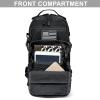 G4Free EDC Bag Tactical Sling Bag Backpack Molle Chest Shoulder Assault Pack Rectangular Outdoor Daypack(Black) view 4